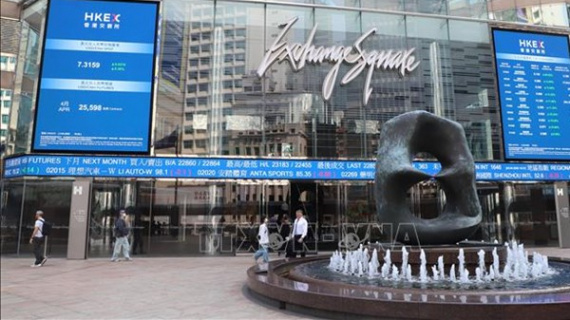 Chứng khoán châu Á giảm điểm do rủi ro từ Trung Đông