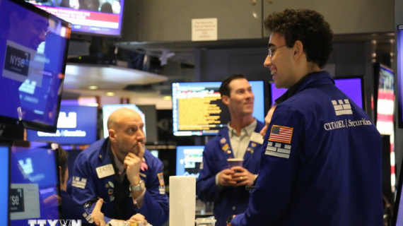 Chứng khoán Mỹ giảm điểm, chỉ số S&P 500 ghi nhận chuỗi 3 tuần đi xuống