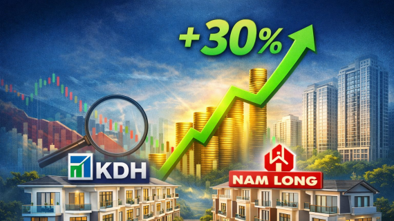 Cùng chạm đáy 1 năm, bộ đôi KDH và NLG được khuyến nghị mua, kỳ vọng tăng hơn 30%