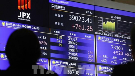 Diễn biến tại Trung Đông kéo chứng khoán châu Á đồng loạt đi xuống