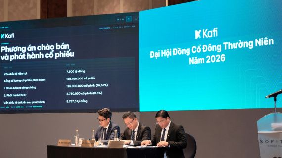 Chứng khoán Kafi muốn tăng gấp 3 số tài khoản trong năm 2026