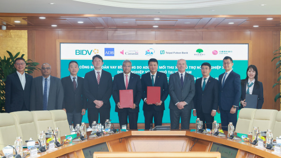 ADB, BIDV và các đối tác công bố khoản vay bền vững 250 triệu USD