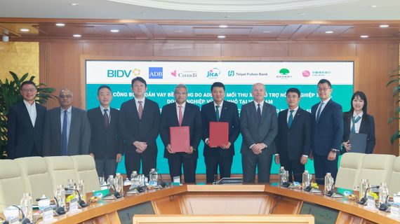 ADB, BIDV và các đối tác công bố khoản vay bền vững 250 triệu USD
