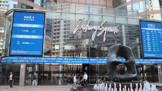 Thị trường chứng khoán châu Á đồng loạt giảm điểm phiên chiều 17/4