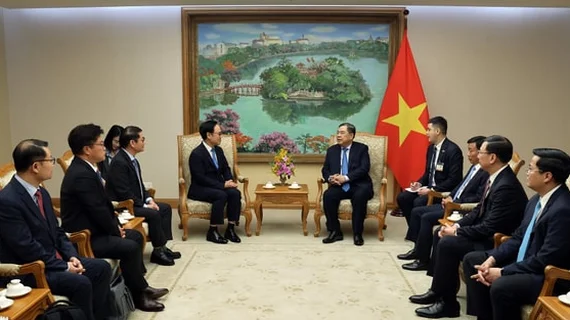 Gặp Phó Thủ tướng, Tập đoàn hàng đầu Hàn Quốc bày tỏ mong muốn tham gia siêu dự án đường sắt tốc độ cao 350km/h đi qua 15 tỉnh thành, vốn đầu tư 67 tỷ USD