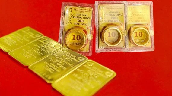 Giá vàng đảo chiều giảm ngay phiên đầu tuần