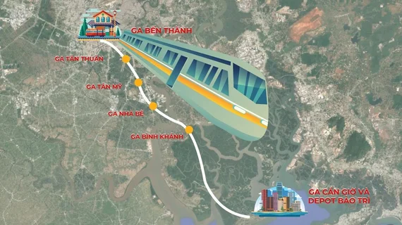 TP.HCM có thông báo “nóng” liên quan dự án metro Bến Thành - Cần Giờ