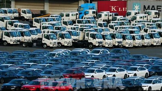 Kim ngạch xuất khẩu của Nhật Bản tăng tháng thứ chín liên tiếp