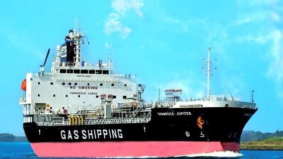 Một công ty vận tải khí hàng đầu trên sàn báo lãi quý 2 giảm gần một nửa