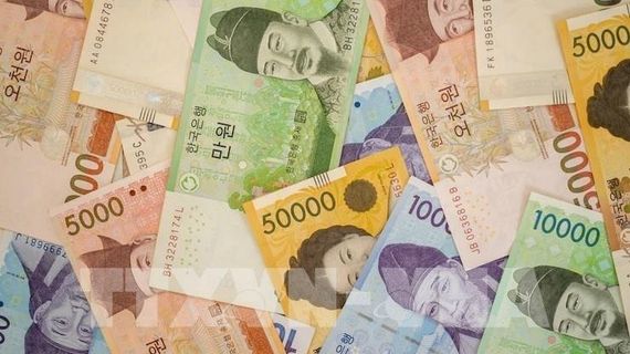 Đồng won tăng lên mức cao nhất 9 tháng