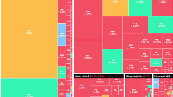 Nhóm cổ phiếu Midcap và Penny gặp áp lực bán mạnh
