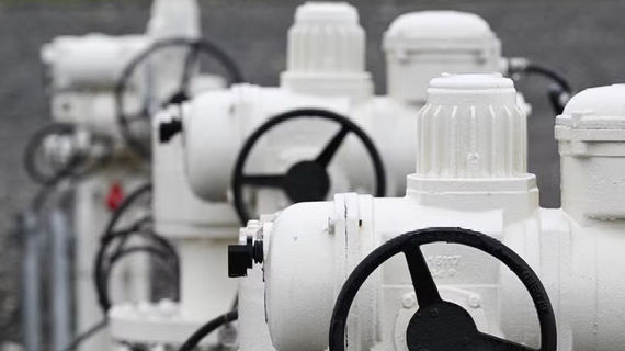 Dự trữ khí đốt châu Âu xuống thấp nhất 5 năm