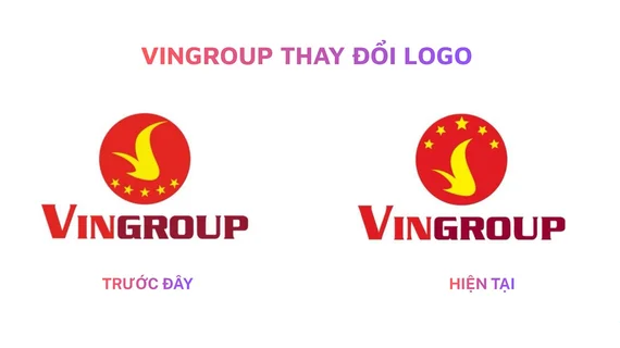 Vì sao Vingroup bất ngờ thay đổi vị trí 5 ngôi sao trong logo mới đúng dịp sinh nhật tuổi 33 năm