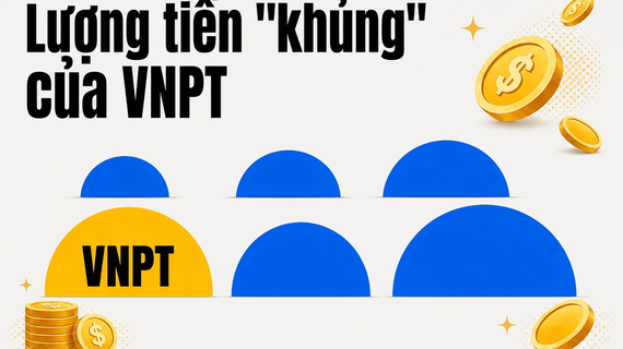 VNPT nắm giữ lượng tiền hơn 62.000 tỷ đồng, lớn hơn cả Vinhomes, Viettel Global