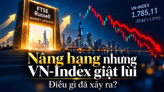 Nâng hạng nhưng VN-Index giật lùi: Điều gì đã xảy ra?