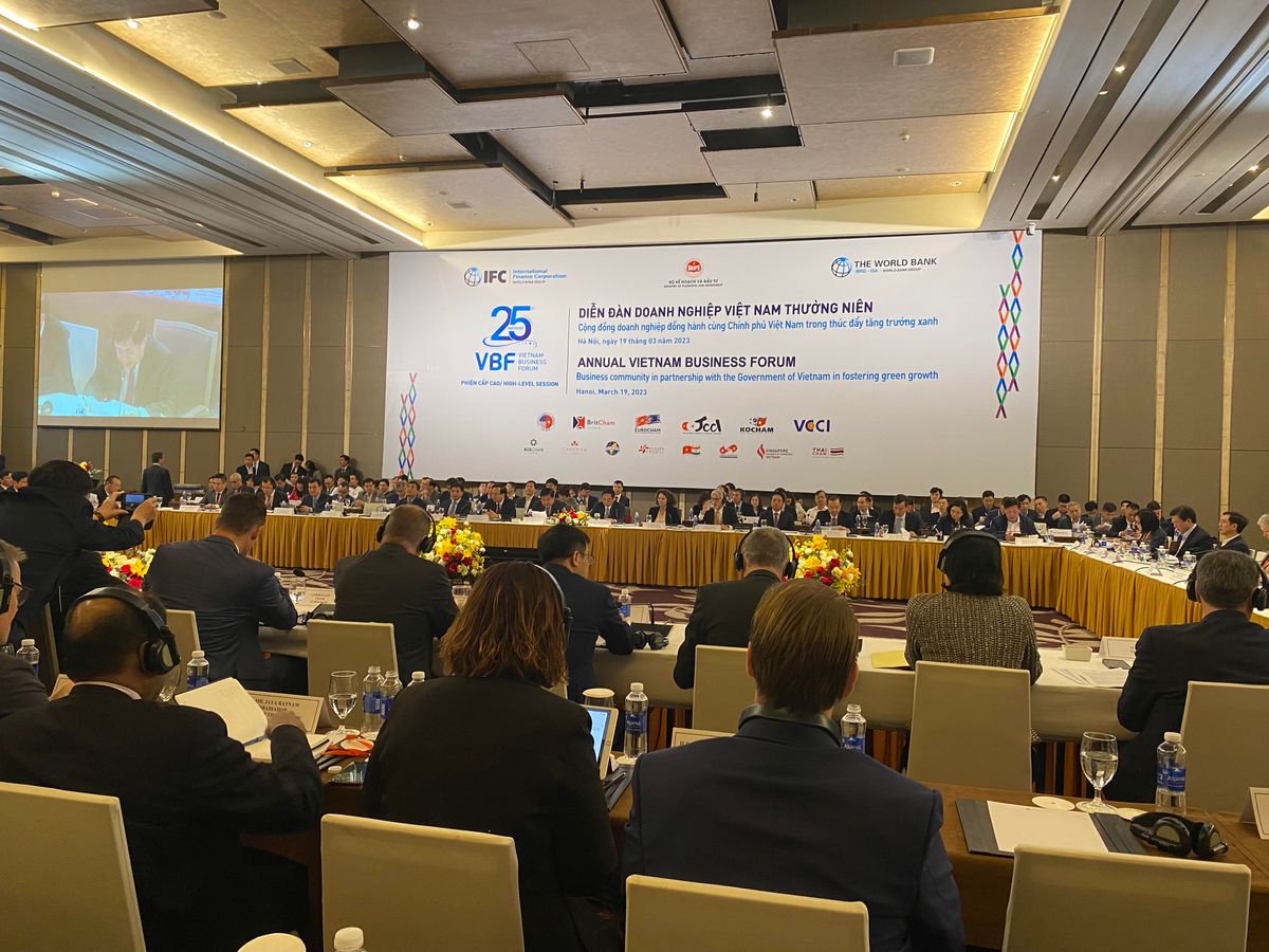 Phiên cao cấp của Diễn đàn Doanh nghiệp Việt Nam (VBF) năm 2023