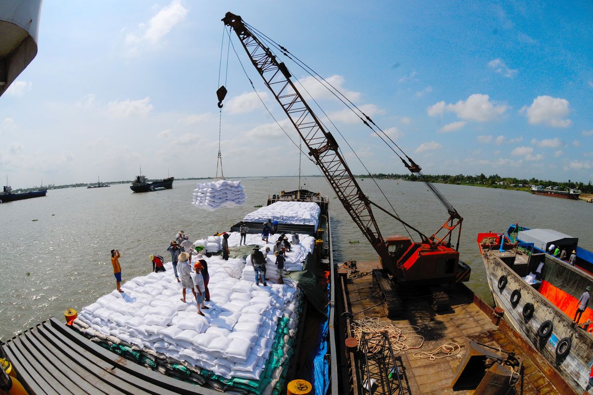 Indonesia dự kiến tăng dự trữ quốc gia lên 2,4 triệu tấn gạo (Ảnh minh họa)