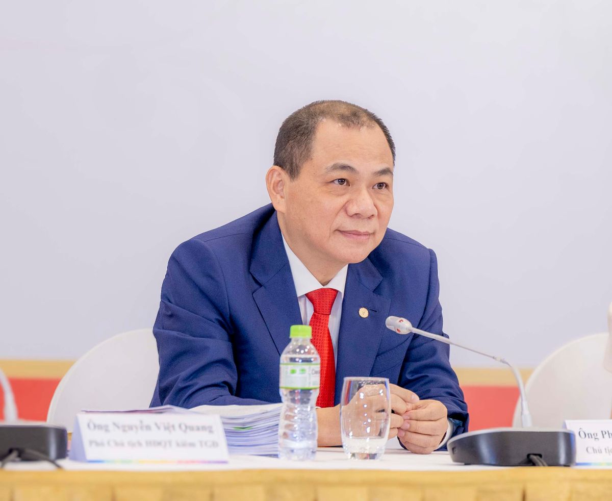 Ông Phạm Nhật Vượng, Chủ tịch Tập đoàn Vingroup