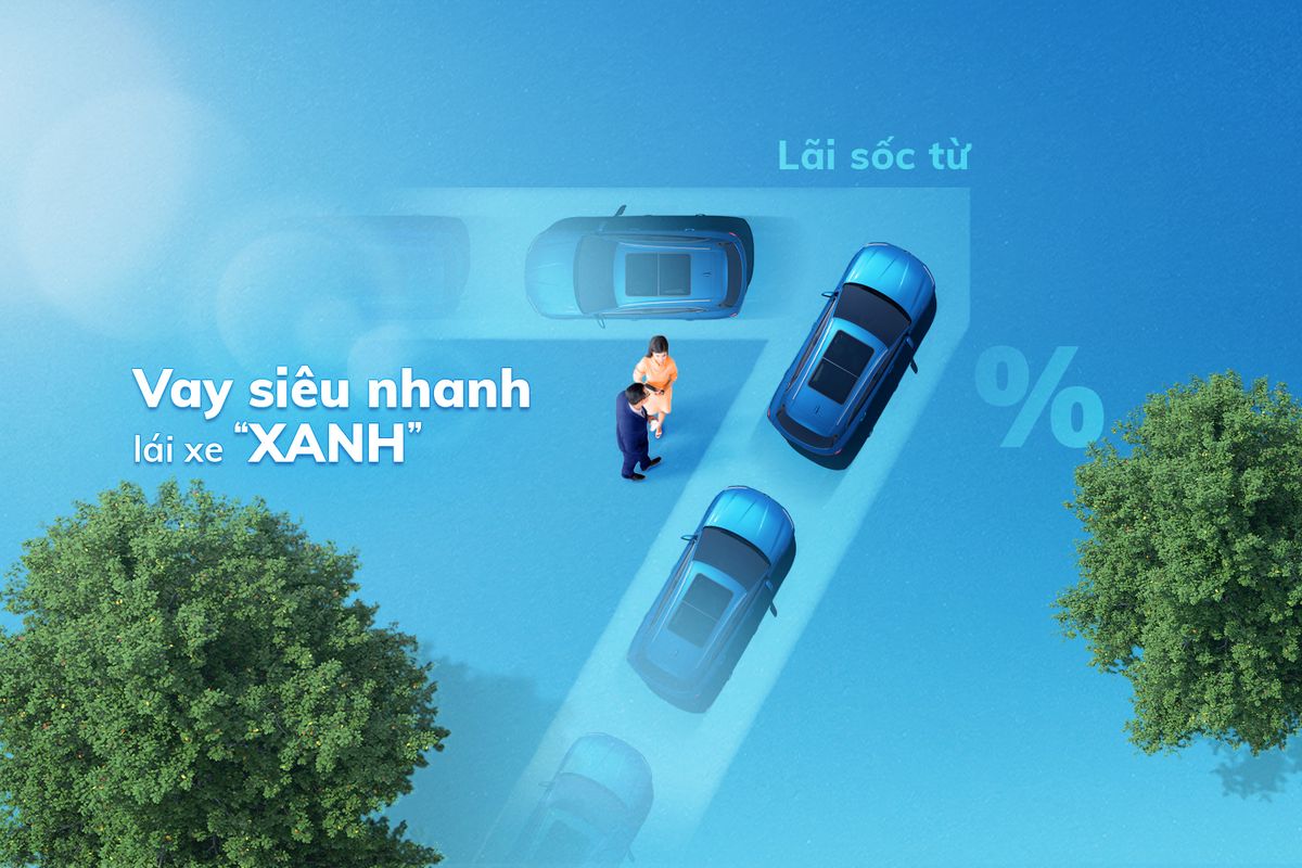 Sở hữu ô tô VinFast cực dễ với gói vay 500 tỷ đồng từ Sacombank