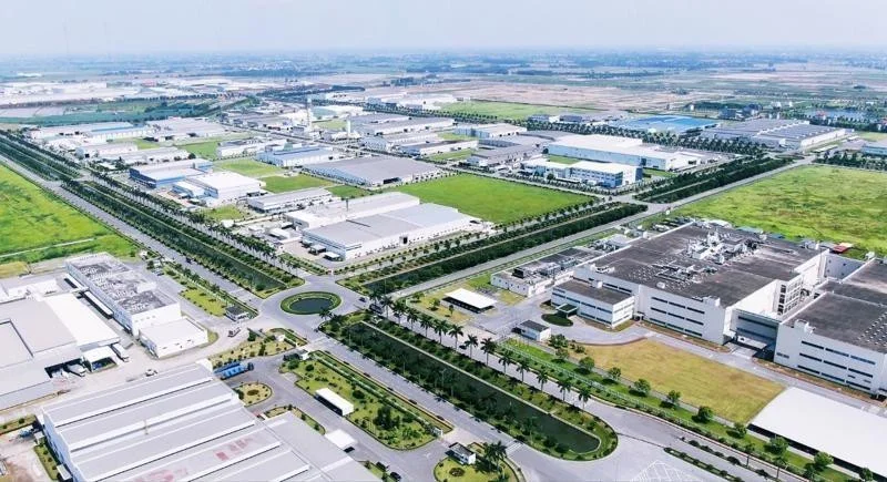 Bất động sản khu công nghiệp đang thu hút làn sóng đầu tư của nhiều doanh nghiệp lớn. Ảnh minh họa, nguồn - Int