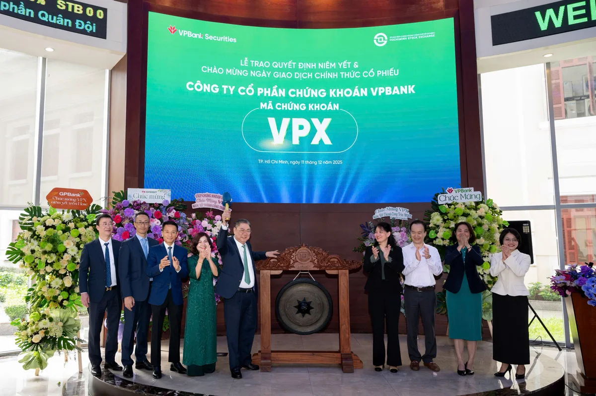 Cổ phiếu VPX giảm 10% phiên đầu tiên lên sàn