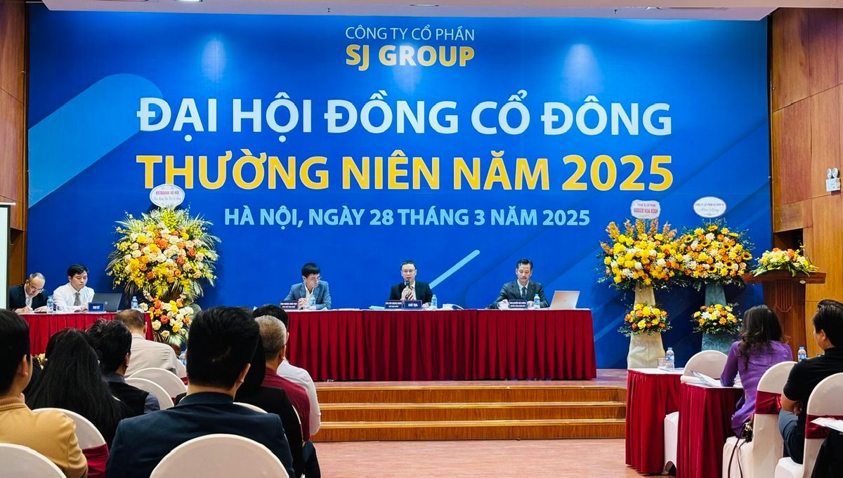 ĐHĐCĐ SJ Group: Mục tiêu lợi nhuận tăng gấp đôi, nâng vốn lên 2.975 tỷ đồng