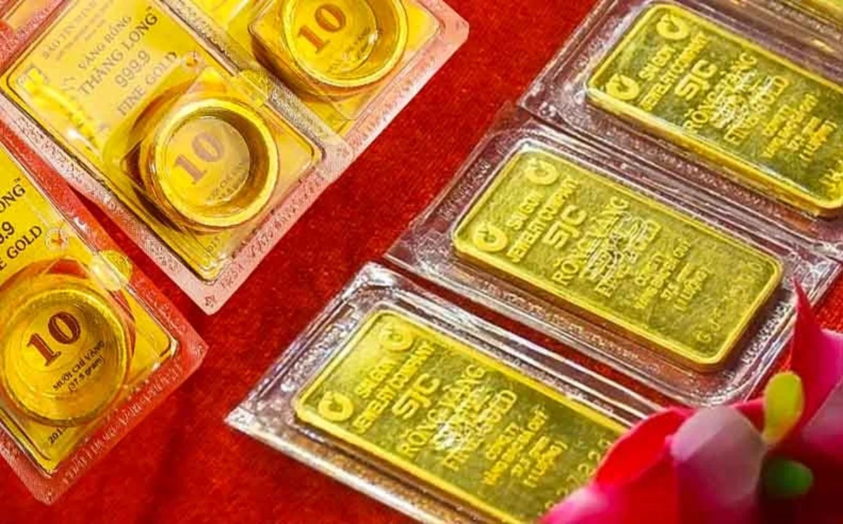 Vàng SJC trở lại đỉnh 100,4 triệu đồng/lượng