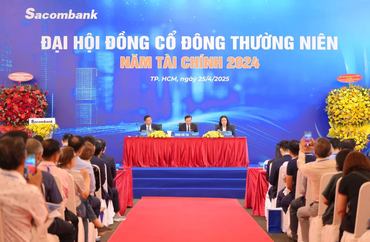 ĐHĐCĐ Sacombank: Không mua lại SBS, đã thu hồi hơn 25,6 nghìn tỷ nợ nhóm ông Trầm Bê