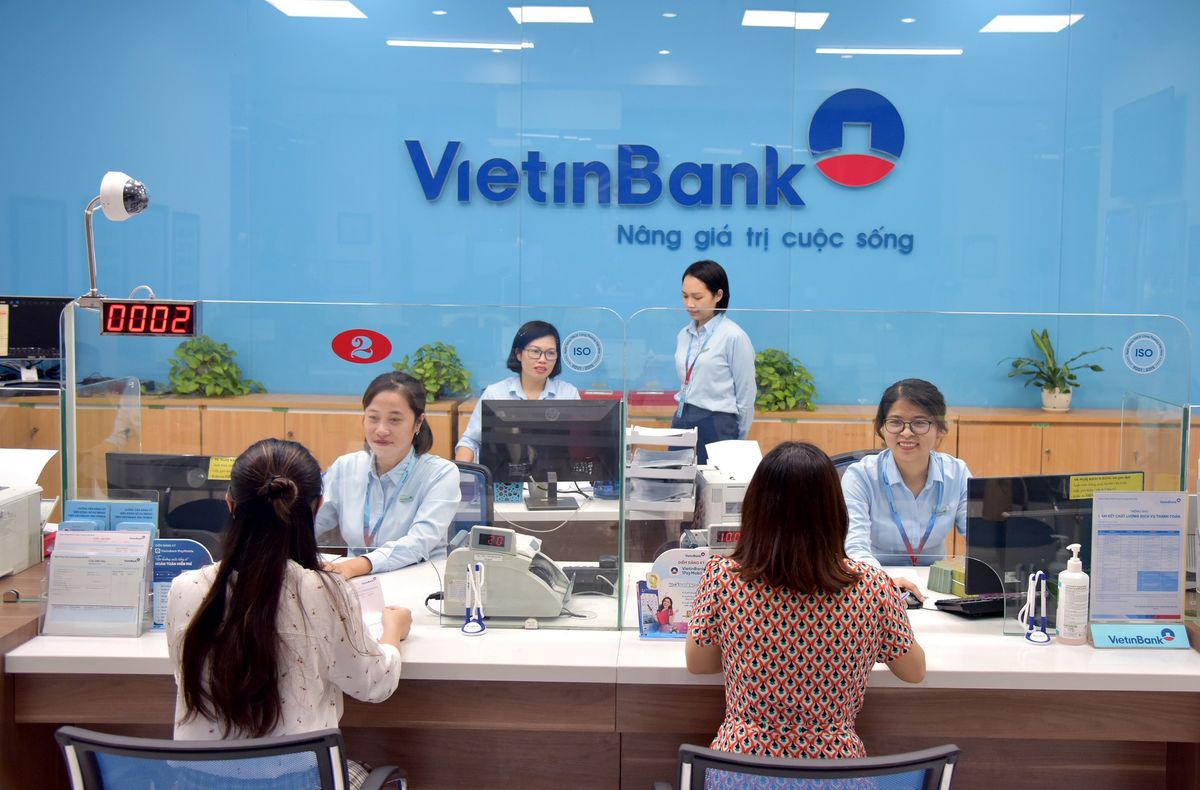6 tháng, tăng trưởng tín dụng của VietinBank đã đạt 10%