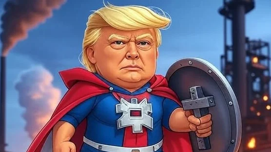Cổ phiếu doanh nghiệp thép Mỹ như “được mùa” sau quyết định tăng thuế của ông Trump