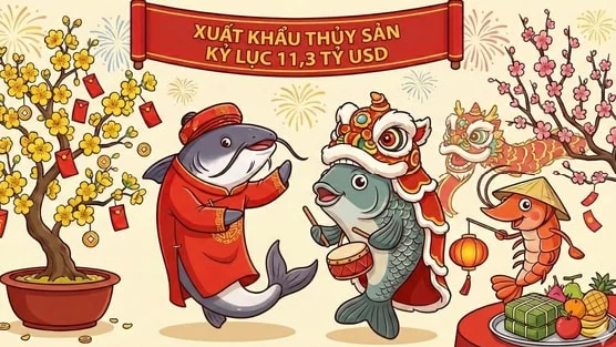XK thủy sản 2025 kỷ lục 11,3 tỷ USD: 1 DN bán cá rô phi có lợi nhuận tăng gấp 21 lần, 